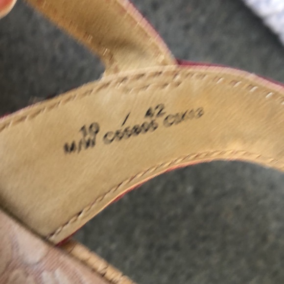 B.o.c. Orange wedge size 10 - Picture 5 of 7